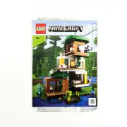 New LEGO® 21174 Minecraft The Modern Treehouse -Instructions ONLY