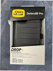 OtterBox Apple iPhone 15 Plus/iPhone 14 Plus Defender Pro Series Case - Black