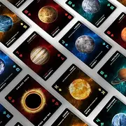 Cosmos playing cards: Space-Themed for Astronomy Enthusiasts with Galaxy Planets - Black Hole, Sun, Mars, Moon... (Standard Edition)