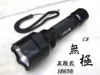 在飛比找Yahoo!奇摩拍賣優惠-《信捷》【A32】黃光 C8 CREE Q5 五段模式 黃光