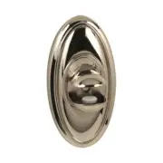 Alno A8050-PN Classic Traditional Bath Glass Shelf Brackets Only Polished Nickel