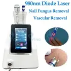 980nm Diode Laser Onychomycosis Toenail Fungus Vascular Removal Machine 3 in 1