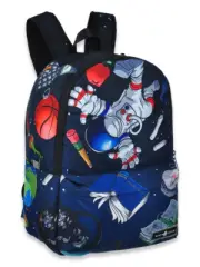 Space Junk Boys' Astronaut Academy Backpack - white/multi, one size