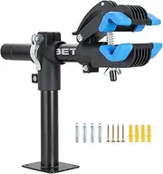 DASBET Bike Repair Storage Stand Wall Mount Bicycle Rack Workstand with Adjustable Clamp Bicycle Maintenance Rack for Road Mountain Bikes Clamp Bike Hanger for Garage or Home