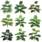 Tropic Plant Artificial Plant Green Lifelike Greenery Plants Garden