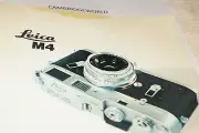 LEITZ LEICA WETZLAR M4 12 PAGE GENUINE ORIGINAL INFO GUIDE BOOK PRINTED by LEICA