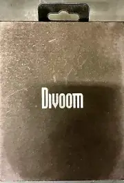 Divoom Timebox-Mini Smart Speaker with LED Lights - Black