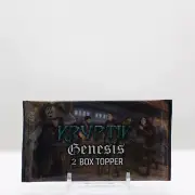 Kryptik TCG - Genesis - Wave 2 - Sealed BoxTopper - booster pack