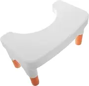 Kisangel Adjustable Toilet Stool for Adults and Boys and Girls Practical Bathroom Foot Stool for Comfortable Pooping and Squatting Stable Ages Bathroom