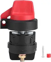Zohisin 12V 300A High Current Battery Switch Isolator Cut Off Disconnect for Yacht Marine RV ATV with Stylish Design Patented Contour Link System Spring Loaded Rotary Dial Holder