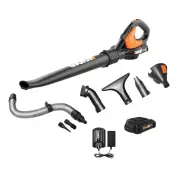Worx AIR WG545.1 Cordless 20V Power Share 2.0Ah Multi-Purpose Leaf Blower Kit