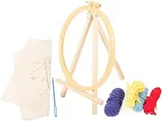 LIFKOME 1Set DIY Punch Needle Embroidery Kit for Beginners Complete with Threader Tools for Hand Embroidery Projects Portable Craft Supplies for All Ages for Home Decor
