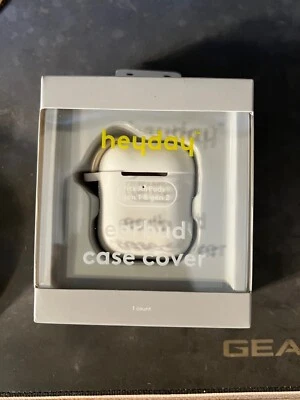 Heyday Airpod 1st & 2nd Gen Silicone Case - Stone White New