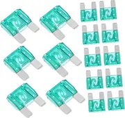 Vaguelly 20Pcs Mini Blade Automotive Fuse Kit Car Replacement Parts for Reliable Electrical Circuit Protection Compatible with Various Vehicle Models Easy to Install