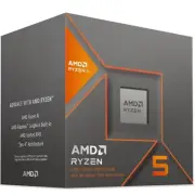 AMD Ryzen 5 8600G CPU, 6Cores/12Threads, AM5, 65W, Max Freq 5.050Ghz, 24MB Cache
