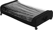 Amosfun Under Bed Storage Holder with Wheels Storage for Clothes Space Saving Container with Lid Easy Access Rolling Bin for Organizing Bedroom Bathroom