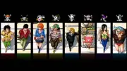 Anime panels roronoa zoro nami tony chopper usopp one Playmat Gaming Mat
