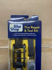 Bike Shop Tire Repair & Tool Kit 4-in-1 Compact Folding Multi-Tool