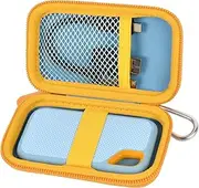 Case Compatible with SanDisk 1TB 2TB 500GB Extreme Portable SSD, Fits for SanDisk PRO External Solid State Drive, Hard Drive Storage Holder for SDSSDE61/ SDSSDE60/ SDSSDE81 (Box Only)(SkyBlue)