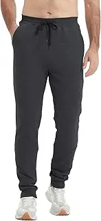 [Idtswch] 34/36/38/40 Long Inseam Mens Tall Sweatpants Fleece-Line Extra Long Joggers Pant with Zip Pockets