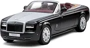 Scale Finished Model Car 1:12 Simulation for Rolls-Royce Phantom Alloy Luxury Car Model Diecast Vehicles Adult Collection Ornaments Miniature Replica Car
