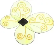 Beaupretty Bee Wing Prop for Women Cosplay Lightweight and Eye Catching Butterfly Wing Decoration for Halloween Christmas Birthday Parties and Photo Booths Enhance Creativity