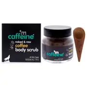 Naked and Raw Coffee Body Scrub - Coconut - All Skin Types by mCaffeine for Unisex - 1.94 oz Scrub