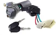 Lock Cylinder for Iveco Daily 1989-2000, Ignition Barrel Lock Cylinder with 2 Keys Kit 4836356/04.836.356/4836359