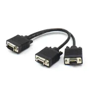 Alogic One Hd15 Male to Two Female Sxga Monitor Y-cable VGA Cables - VGA-MFF-SPL