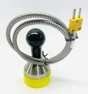 COOPER ATKINS WEIGHTED GRIDDLE SURFACE PROBE TYPE K THERMOCOUPLE 50014-K