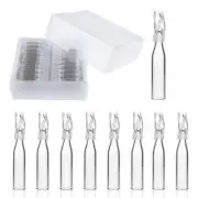 5000xVial Insert 250uL,Polyspring 5.7x29mm Glass HPLC Vial Insert for 9-425Vials
