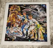 Star Wars "FORCE" Collage Art Print By Mark Eliason