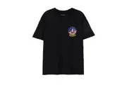 Top Gun Mens Tomcat American Flag Classic T-Shirt (Black) - UTNS7873