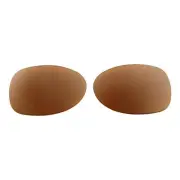 Walleva Brown Polarized Replacement Lenses For Maui Jim Cloud Break Sunglasses