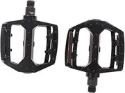 1Pair Aluminium Alloy Bike Pedals with Dual Durable Stable Multi Purpose Cycling Accessory for Commuting Mountain Bikes and More