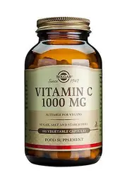 Solgar Vitamin C 1000 mg Vegetable Capsules, 100