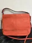 COACH Park Mini Duffle Crossbody Bag Luxury Leather Turquoise-Teal EUC