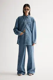 Odin Denim Shirt Trinity Blue Size 12 | Elka Collective