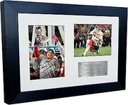 Patrick Mahomes Kansas City Super Bowl LVII 57 Winners Autographed Signed 12x8 A4 Photo Photograph Picture Frame Football Poster Gift S