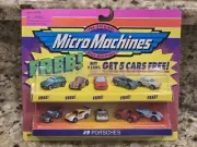Micro Machines 1997 The Original Scale Miniatures #9 Porsche 911 917 Boxster NEW