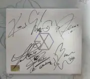 [EXO] Autographed Album Autographed [MAMA Signed Album] EXO Autographed EXO Sign