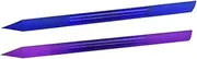 PENIKOKO 2pcs Nail Files Portable Glass Sanding Nail Files for Manicure Pedicure Safe Polishing Tools for Fingernail