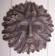 Garden Accent Tree Face Sun Wall Fence Shed NEW colored polyresin #2