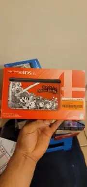 nintendo 3ds xl super smash bros Red edition