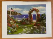 Alan Giana Silent Wings of Freedom Card USA Unmarked Sympathy Patriotic Envelope