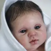 Blinkin Boy ~ 16.5" Reborn Vinyl Doll Kit ~ by Bountiful Baby ~ Full Vinyl