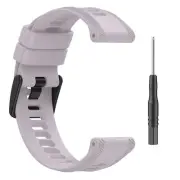 22.4mm Rubber Watch Strap Band For Garmin Forerunner 955 945 935 Descent G1 f