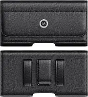Meilib Holster for iPhone 8/7 / 6S / 6, Premium Leather Belt Case with Belt Clip [Magnetic Closure] Pouch Cover w/Built in ID Card Holder (Fits Cell Phone with Case on), Phone Accessories