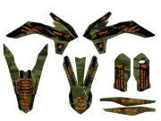 2015 SXF APACHE Green Senge Graphics Kit Compatible with KTM