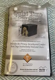 Midwest Homes For Pets Quiet Time Crate Cover Medium 30” L X 18” W X 21” H (boxN